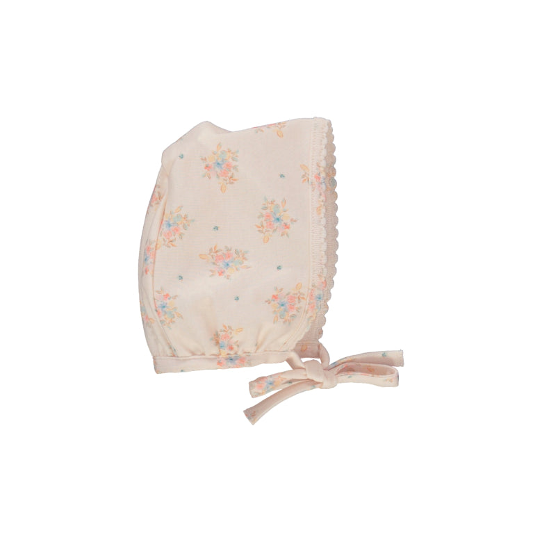 Bebe Organic marie bonnet overall summer bouquet