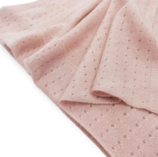 My Little Freckle cashmere blanket- pink (sells with the set only)