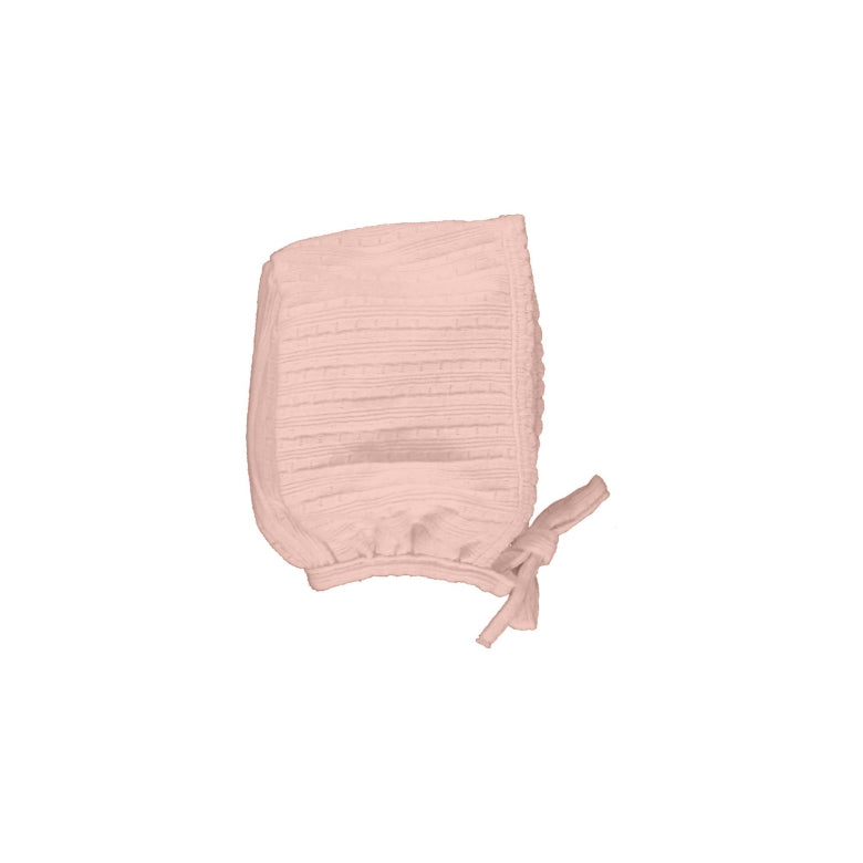 Bebe organic onesie set- blush pointelle