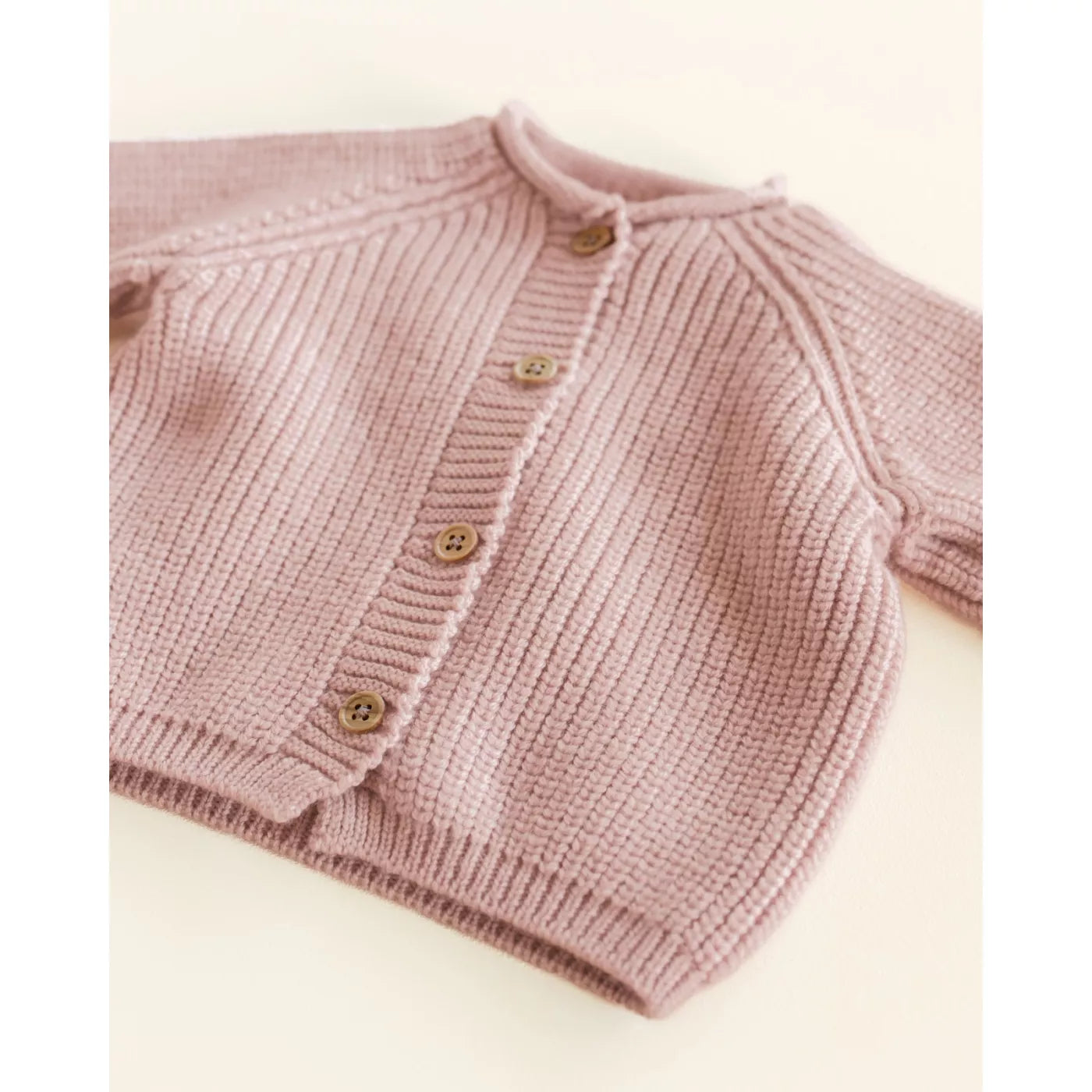 Hvid Inga cardigan-powder