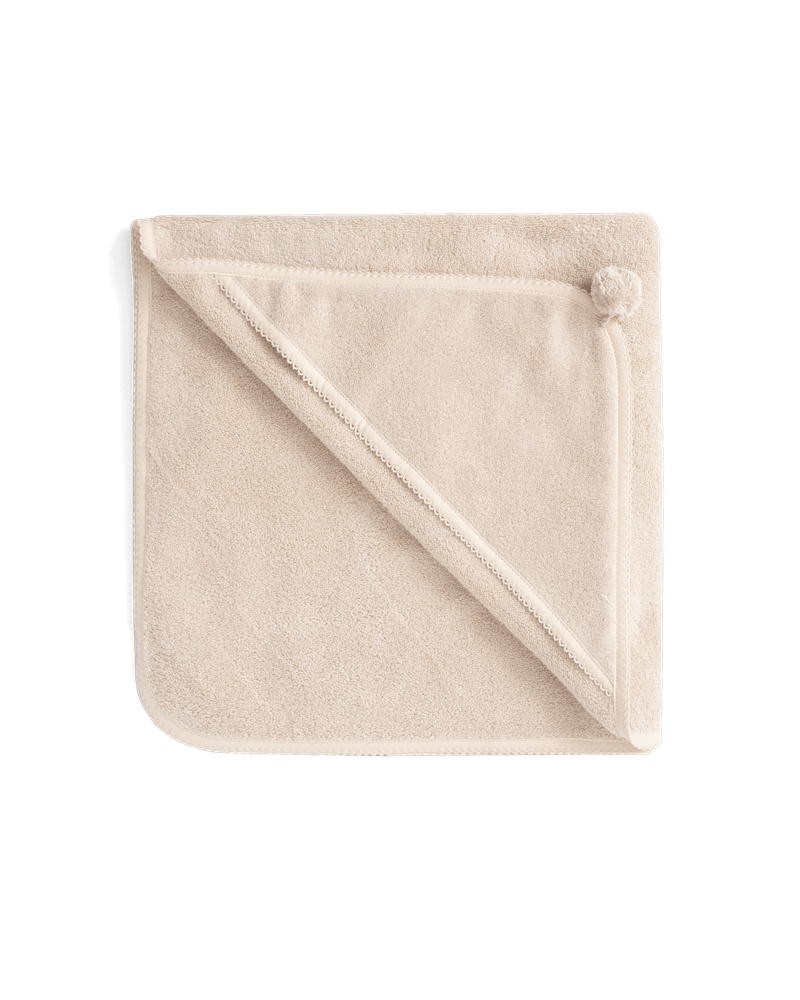 Garbo & friends hooded towel-sand