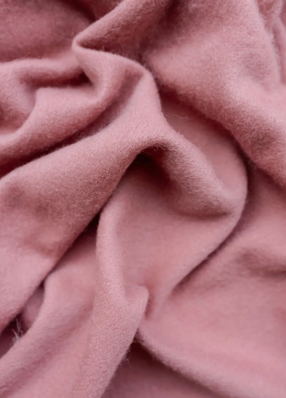 Super soft lambswool baby blanket- blush