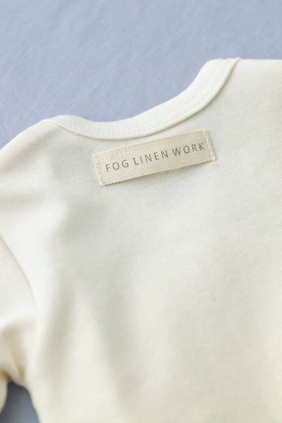 Fog Linen Work baby cap + cardigan