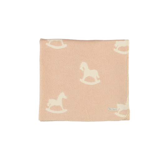 Bebe Organic faded rose horse blanket