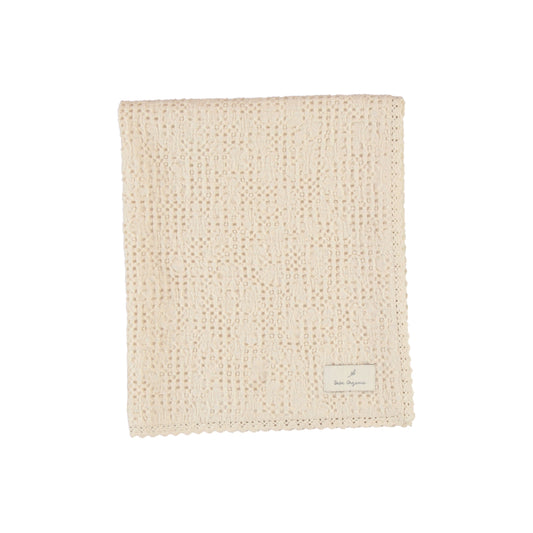Bebe Organic Waffle Blanket-natural