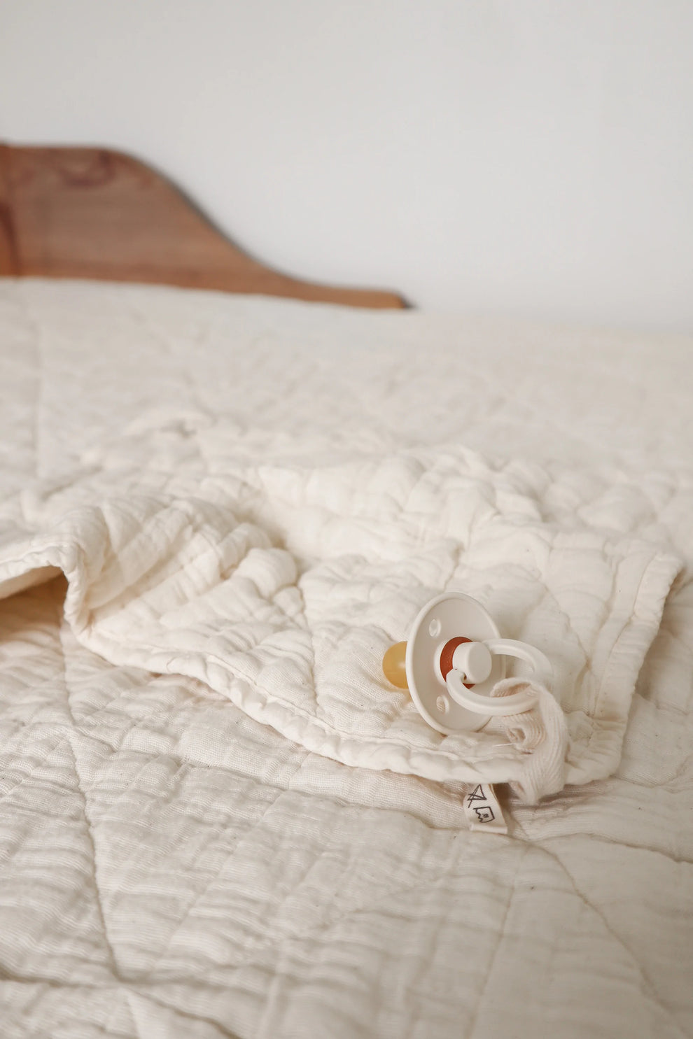 New Grain cozy quilted lovie