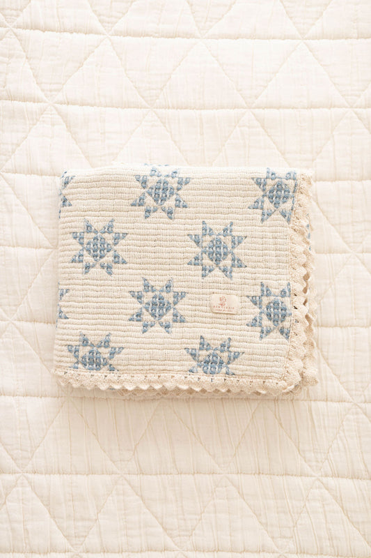 New Grain star quilt- sky