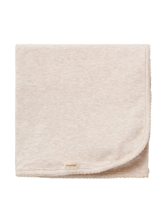 MarMar Alida blanket- light beige melange