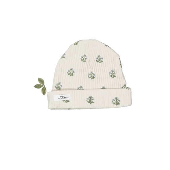 Lovely Littles pull on hat- Zara blue