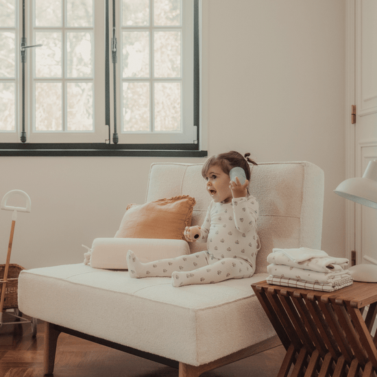 Lovely Littles Romper- Zara blue