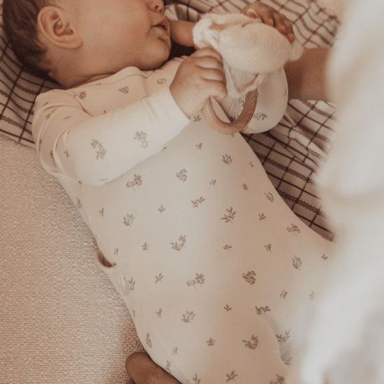 Lovely Littles Romper- berry blue