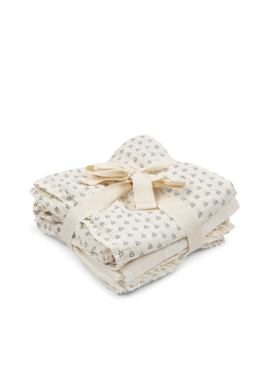 Fanga Fontana muslin cloths- blu