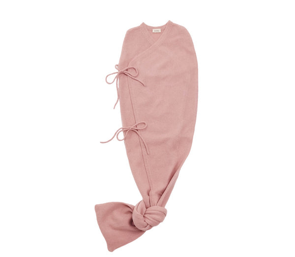 My Little Freckle cashmere swaddle wrap- pink (sells with the set only)