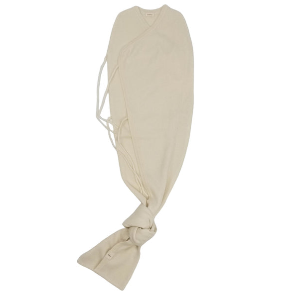 My Little Freckle cashmere swaddle wrap- ivory (sells with the set only)