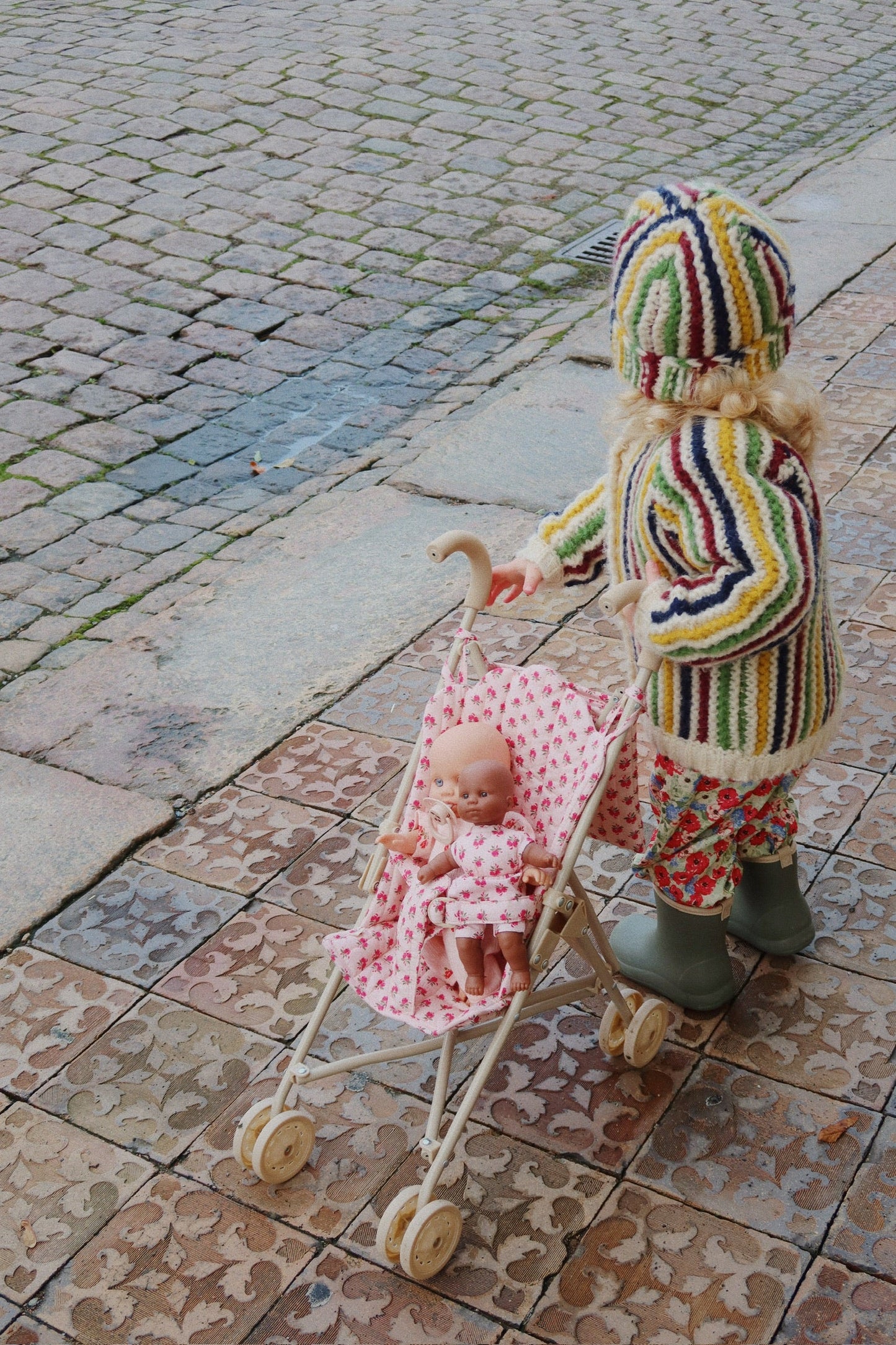 Konges Slojd doll carriage-Rosie rose