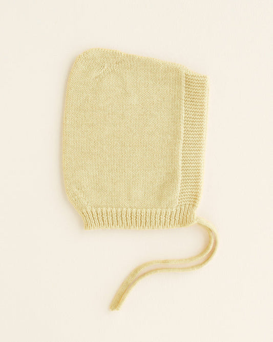 Hvid Pixie Bonnet Isidro- light yellow