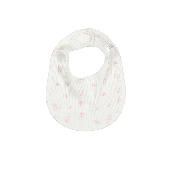 Lovely Littles Meadow pink bib