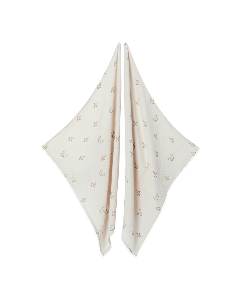 Garbo and friends La Fraise muslin blanket 2 pcs