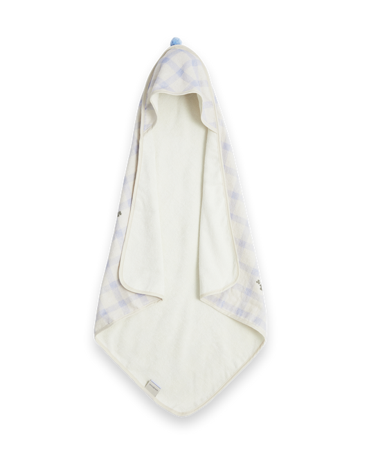 Garbo & friends hooded towel- Gingham