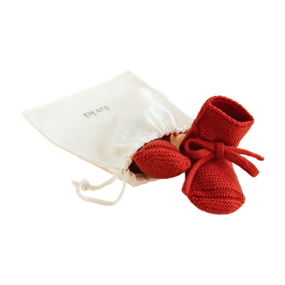 Hvid Booties – Red