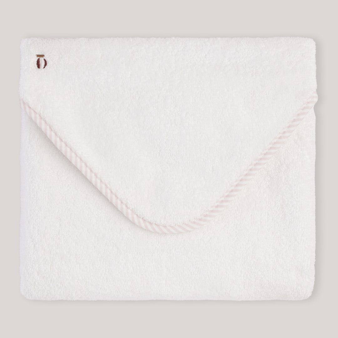 Bobbi Bath towel - Rose pink stripe