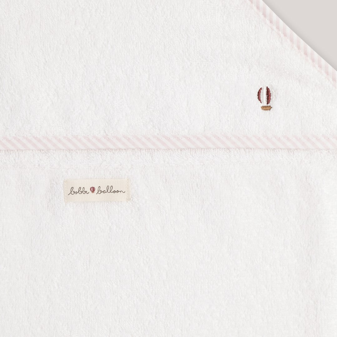 Bobbi Bath towel - Rose pink stripe