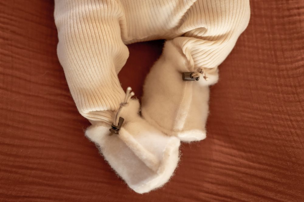 Alwero Baby Slippers Emo-natural