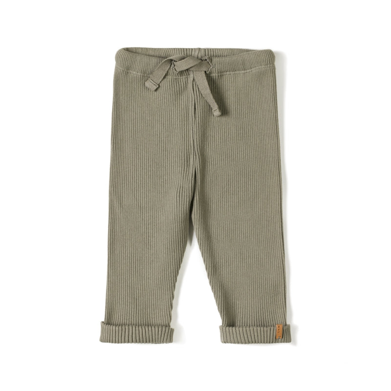 Nixnut Rib Legging-wild green