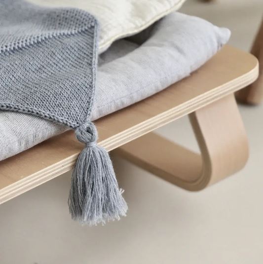 Ilado Swaddling Cocoon - blue grey
