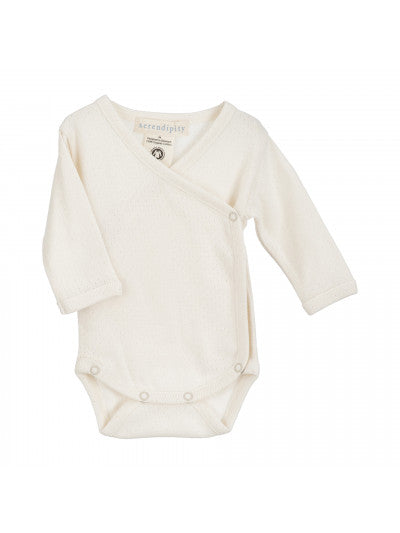 Serendipity wrap body set- pointelle