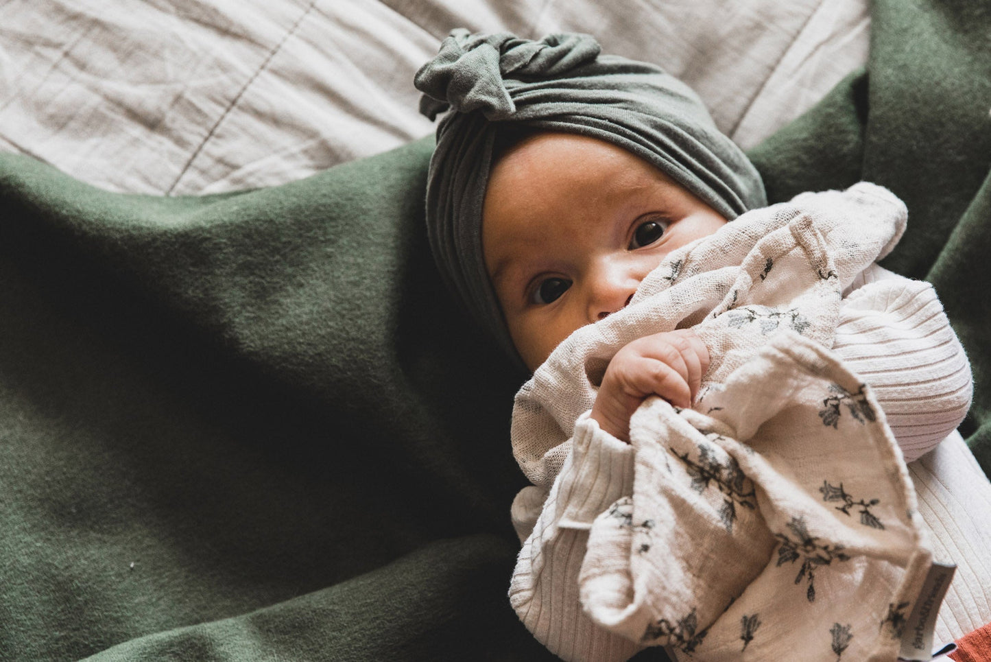 Garbo & Friends Muslin Burp Cloths-bluebelle