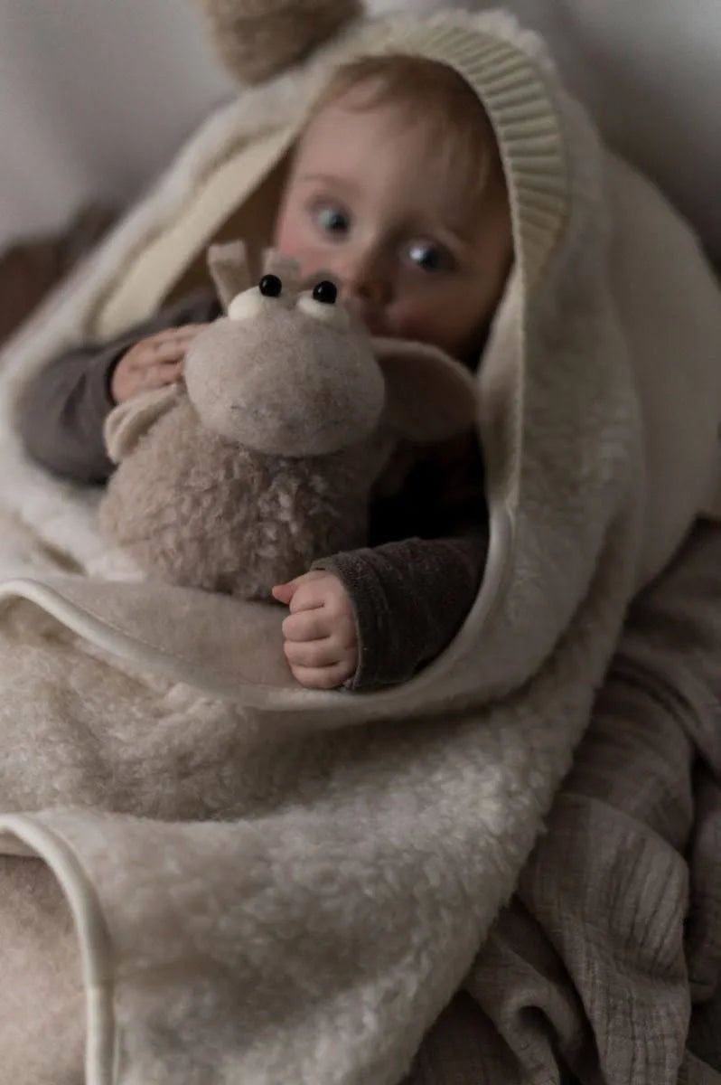 Alwero wrap blanket Wingy duo-light grey