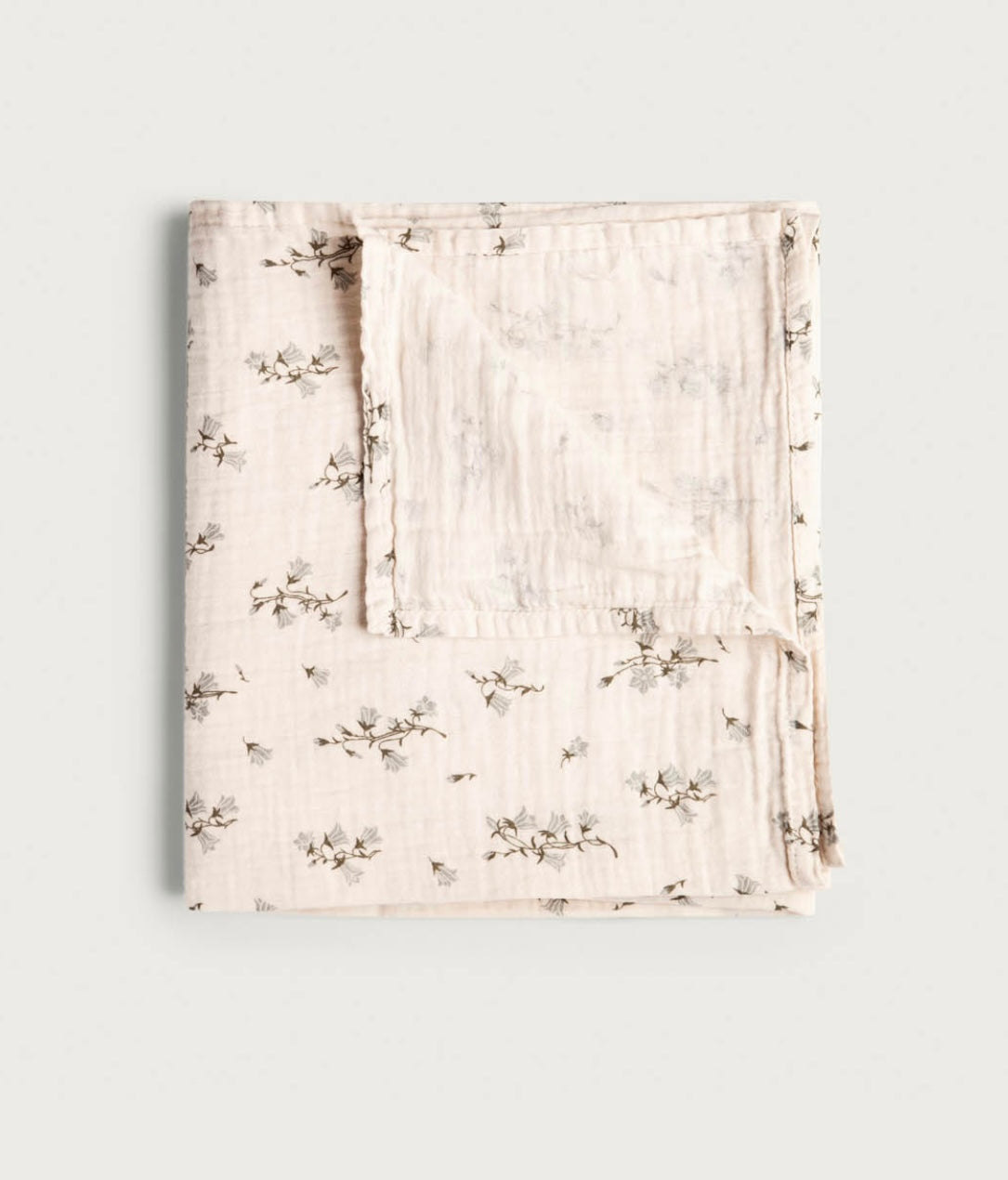 Garbo & Friends Muslin Swaddle Blanket- Bluebell