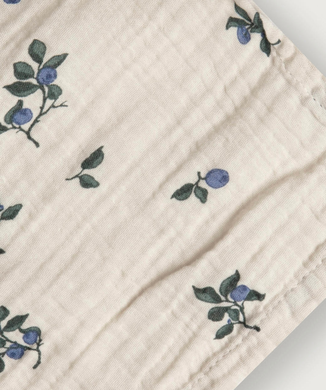 Garbo & Friends Muslin Swaddle Blanket-Blueberry