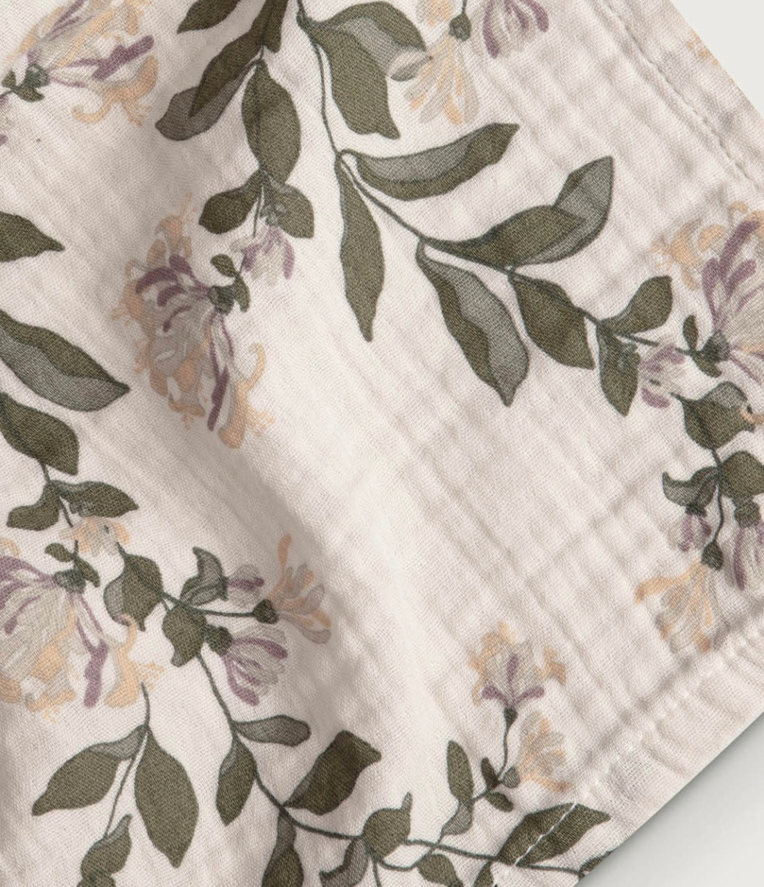 Garbo & Friends Muslin Swaddle Blanket-Honeysuckle