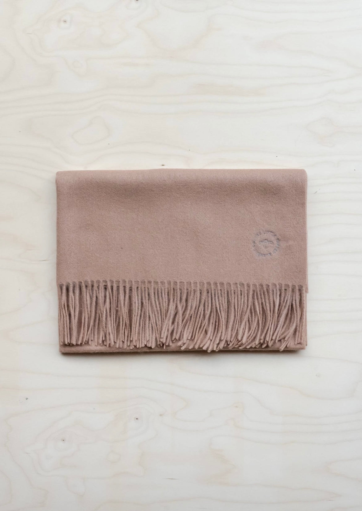 Super soft lambswool baby blanket- blush