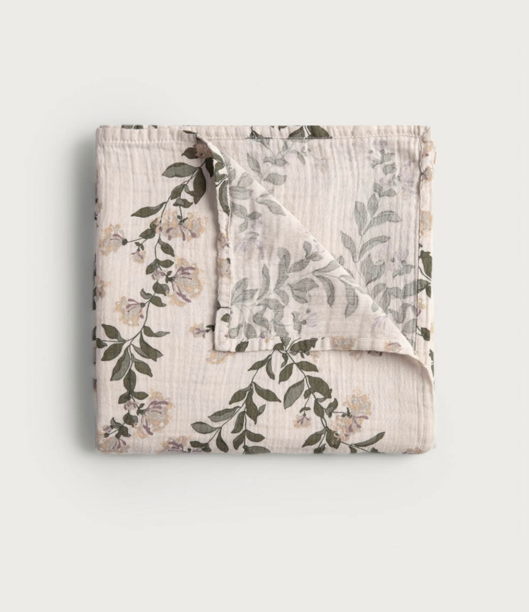 Garbo & Friends Muslin Swaddle Blanket-Honeysuckle