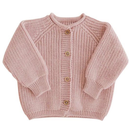 Hvid Inga cardigan-powder