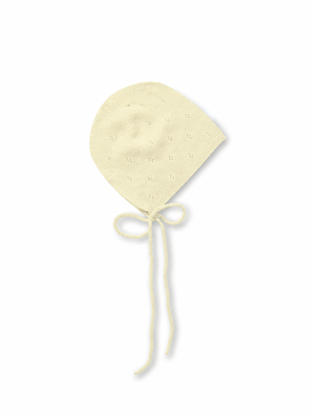 Bella Enfant cashmere/cotton pointelle wrap set- primrose