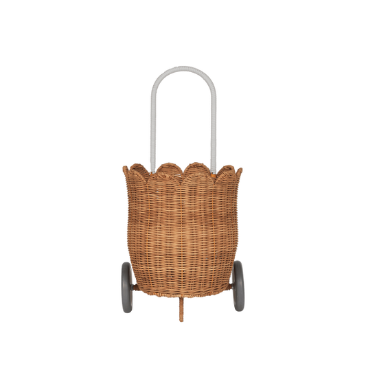 Olli Ella Rattan petal Luggy - Natural