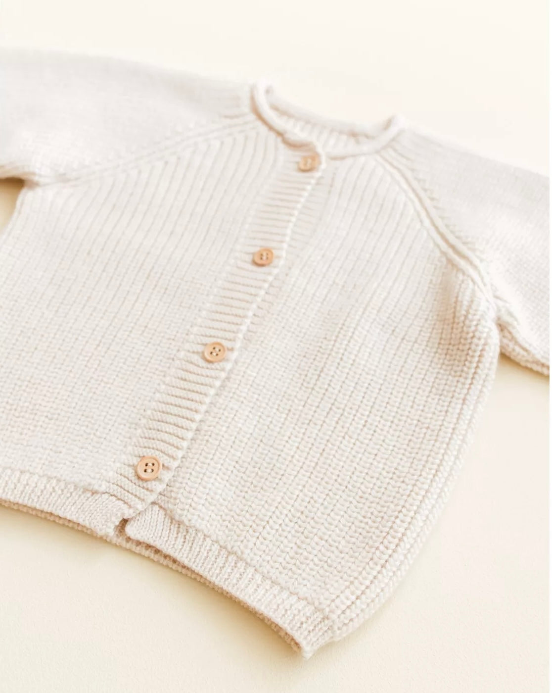 Hvid Inga cardigan- cream
