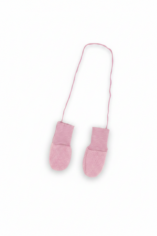 Engel baby mittens- rosewood