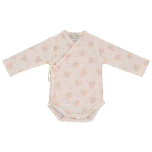 Bebe Organic marie onesie set summer bouquet