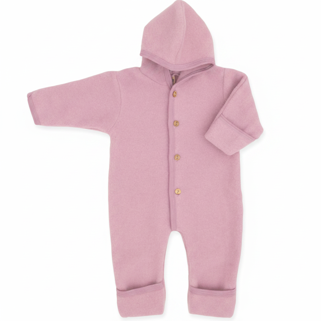 Engel hooded overall- rosewood
