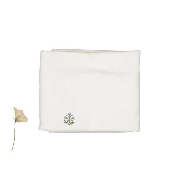 Lovely Littles Blanket- Zara blue embroidered
