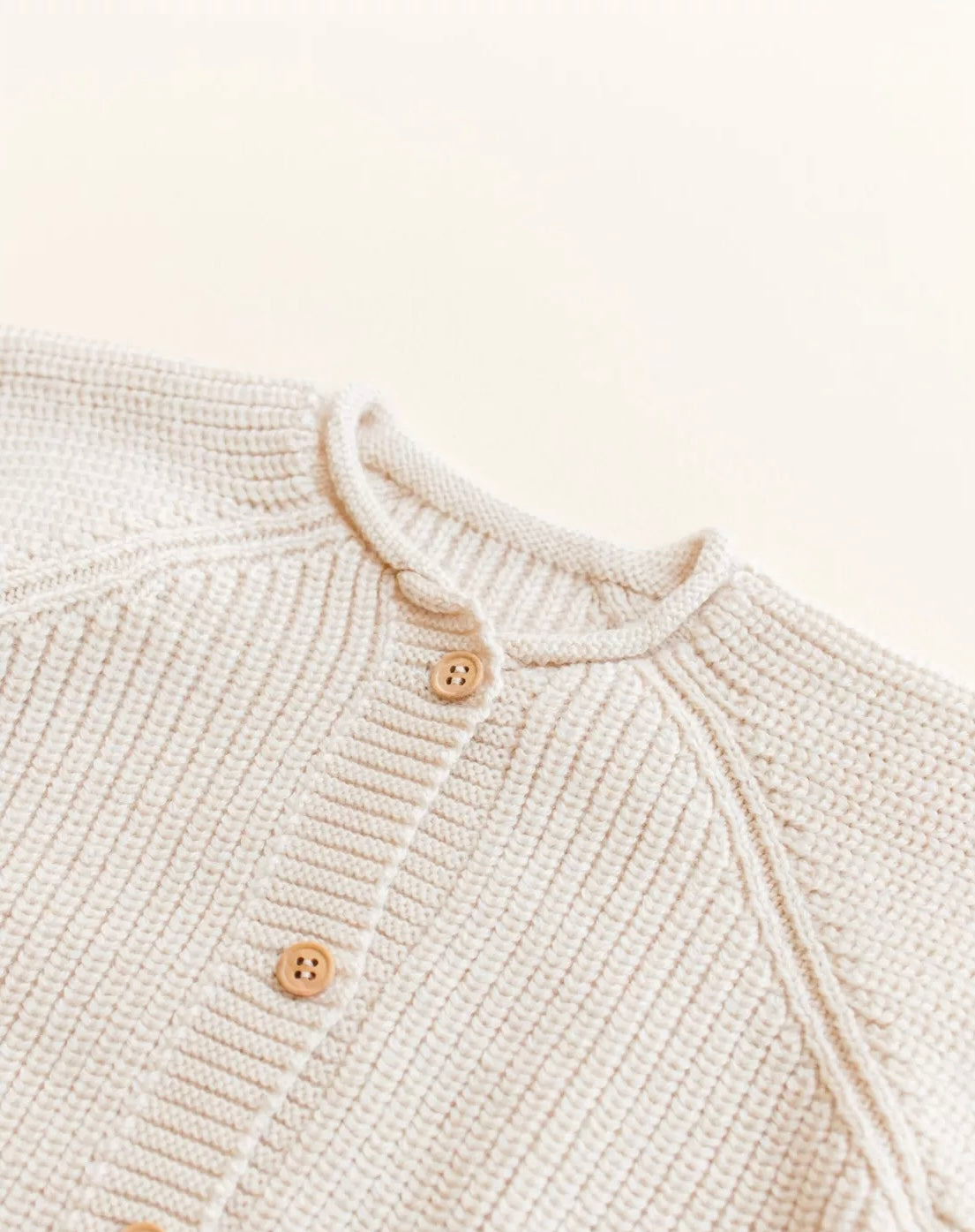 Hvid Inga cardigan- cream