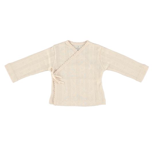 Bebe organic Bebe wrap top & legging set