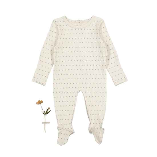 Lovely Littles Mia blue onesie and hat