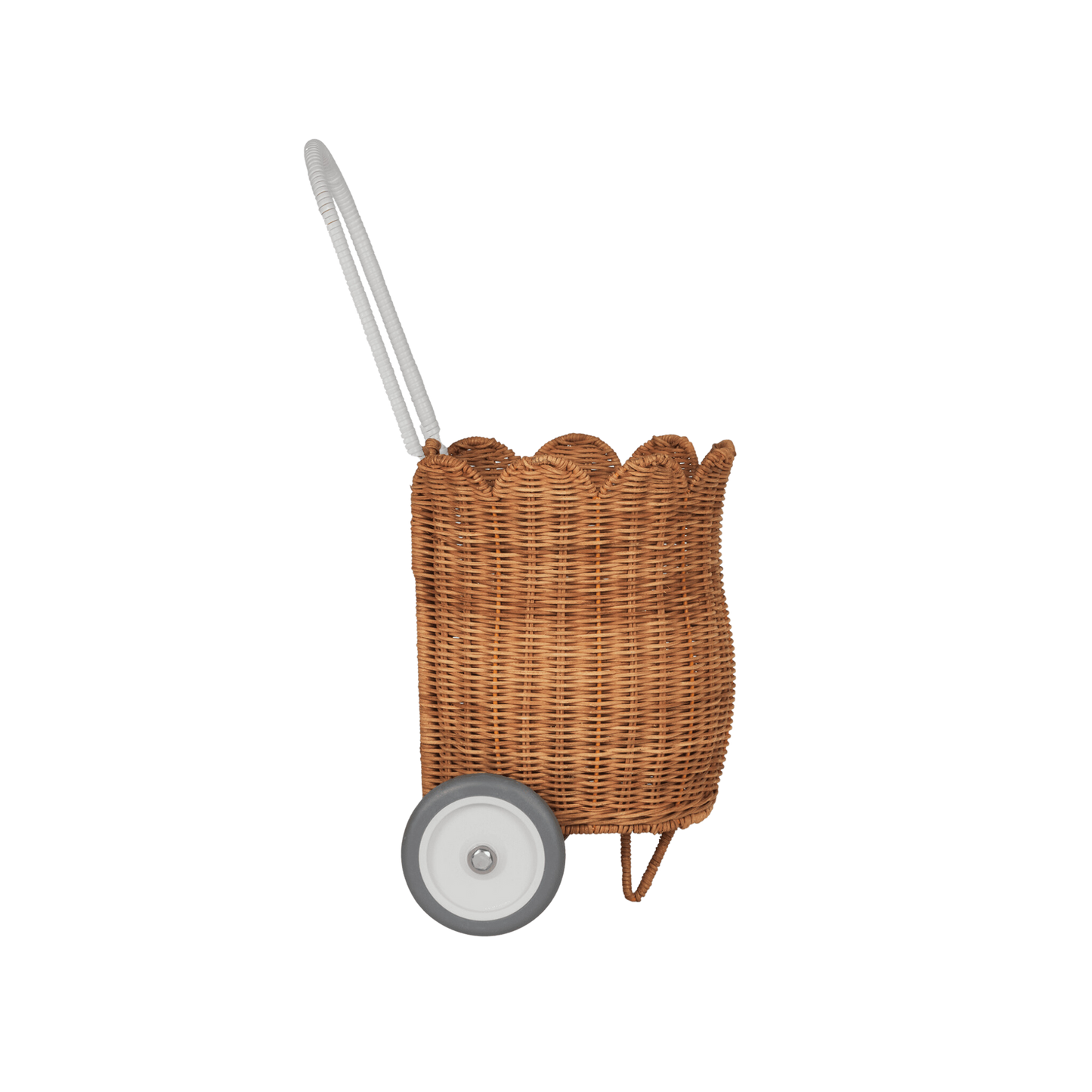 Olli Ella Rattan petal Luggy - Natural