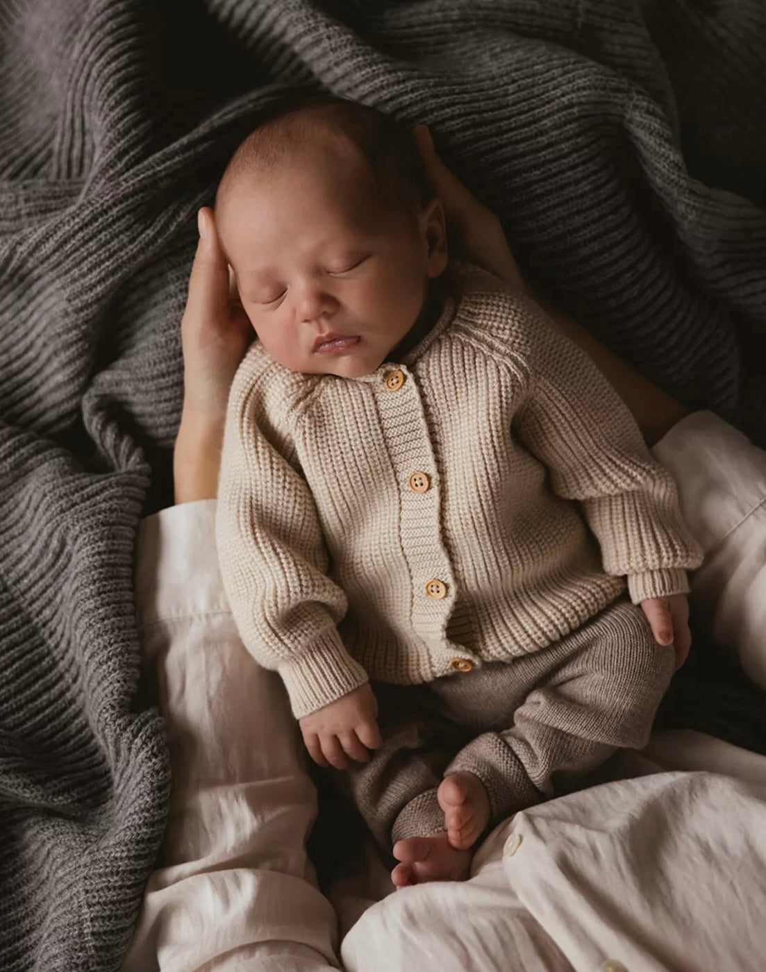 Hvid Inga cardigan- cream